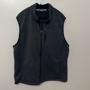 Izod Dark Gray Men's Vest XXL